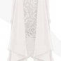 Women Sheer Sleeveless Lace Chiffon Vest Loose Tops
