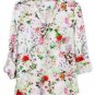 Floral Long Sleeve Shirt New Printing Chiffon Blouse