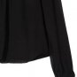 Long Sleeved Chiffon Loose Blouses