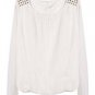Long Sleeved Chiffon Loose Blouses