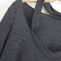 Women Neck Hollow Off Shoulder Long Sleeve Loose Blouse