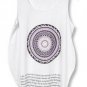 Women Printed O Neck Sleeveless Vest Loose T-shirt
