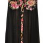 Loose Floral Chiffon Sleeveless Blouse
