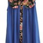 Loose Floral Chiffon Sleeveless Blouse