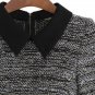 Collar Ruffles Back Zipper Knitted Blouse