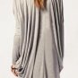 Women Loose Long Bat Sleeve Knitted T-shirt