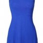 Solid Color Render Long Vest Sleeveless Round Collar T-shirt