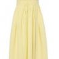 Woman Bohemian Solid Color V-Neck Sleeveless Chiffon Maxi Dress