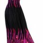Deep V Neck Peacock Bohemia Dress