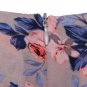 Vintage Round Neck Long Sleeve Dress Floral Print Dress