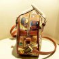 Women Vintage Cat Print Handbag Shoulder Bag