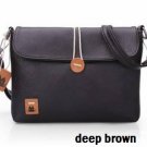 Candy Color Handbag PU Leather Women Messenger Shoulder Bag