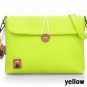 Candy Color Handbag PU Leather Women Messenger Shoulder Bag