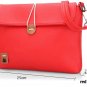 Candy Color Handbag PU Leather Women Messenger Shoulder Bag