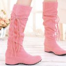 Boho Tassels Flat Women Snow Boots