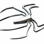3D spider sticker car decorative sticker silver