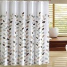 Lucky Leaves Waterproof Polyester Thicker Shower Curtain