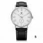Vintage Thin Dial Blue Glass Waterproof Quartz Watch