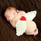 Baby Infant Wing Crochet Costume Photography Prop Clothes