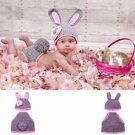Baby Infant Rabbit Crochet Costume Photography Prop Clothes
