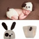 Baby Infant Dog Crochet Costume Photography Prop Clothes