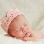 Baby Infant Crochet Crown Hat Photography Prop Accessories