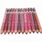 12 Colors Lip Liner Set 15cm Long Lasting Makeup Pencil