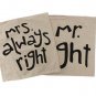 Creative Signature Cotton Pillow Cover Bed Sofa Car Pillowcase