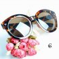 Vintage Polarized Round Sunglasses Mirrored Circle Frame Glasses