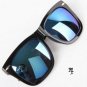 Retro Polarized Lens Rivet Sunglasses Mirrored Glasses For Male Female
