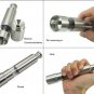 Stainless Steel Thumb Push Salt Pepper Spice Sauce Grinder Stick Tool