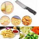 Potato Chip French Fries Wavy Cutter Slicer Vegetable Cutter