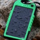 5000mAh Waterproof Shockproof Solar Panel Power Bank For iPhone6