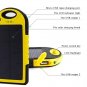 5000mAh Waterproof Shockproof Solar Panel Power Bank For iPhone6