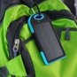 5000mAh Waterproof Shockproof Solar Panel Power Bank For iPhone6