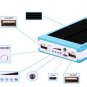 30000mAh Solar Charger Battery Power Bank For iPhone6 Smartphone