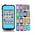 PC Waterproof Shockproof DirtProof Snow Proof Case For iPhone 4 4S