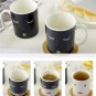 Morning Ceramic Coffee Cup Smilling Face Color Changing Mug Cup