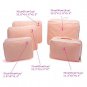 5PCS Travel Storage Bag Organizer Clothes Luggage Suitcase