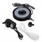 Aquarium Fish Tank Round LED Up Air Bubble Light Lamp Air Stone