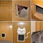 4 Way Safe Flap Suitable Locking Pet Door for Cat Small Dog