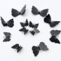 12Pcs 3D Butterfly Wall Stickers Fridge Magnet For Home Decoration