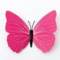 12Pcs 3D Butterfly Wall Stickers Fridge Magnet For Home Decoration