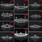 Silver Crystle Wedding Bridal Tiara Alloy Crown Bride Head Band