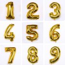 Digital Foil Gold Balloons Party Wedding Decoration Birthday Balloon