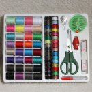 100Pcs Sewing Kit Thread Needle Tape Scissor Thimble Set