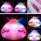 Plush Colorful LED Light Love Rabbit Throw Pillow