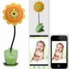 Baby Security Flower Wifi Camera DVR Night Vision Mic Video Monitor