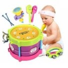 Baby Two-side Drum Musical Instruments Kids Drum Set Children Toy