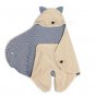 Infant Baby Swaddle Warm Blanket Hooded Sleeping Bag Wrap